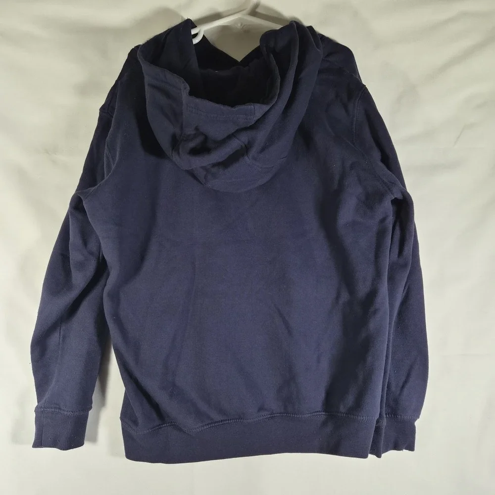 New England Patriots Hoodie Youth Medium 10/12‎ NFL Team Apparel Navy Pullover